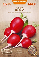 Насіння Семена Украины редиска Базис 15г