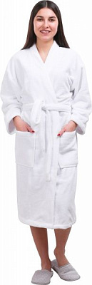 Халат с микрофибры Durutex р. L/XL белый 