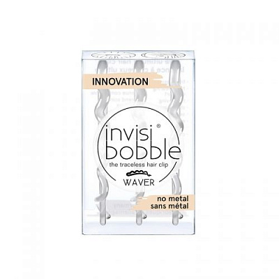 Заколки для волосся Invisibobble WAVER Crystal Clear