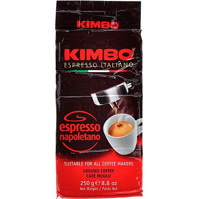 Кофе молотый Kimbo Espresso Napoletano 250 г 8002200602116 