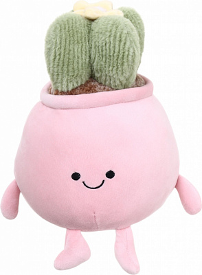 Мягкая игрушка HW Planty Pals Кактус в горшке 28 см разноцветный DT251403-11
