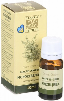 Эфирное масло Flora Secret ялівцева 10 мл 