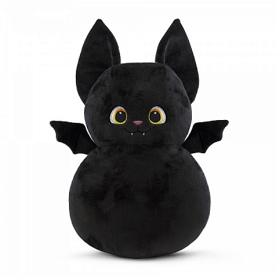 Подушка-іграшка WP Merchandise Кажан Зубастик 45 см чорний FWPBATZUBSC23BK00