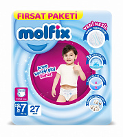 Підгузки-трусики Molfix Pants 7 19+ кг 27 шт.