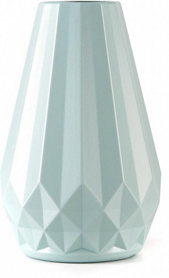 Ваза пластиковая MVM DH-FLOWERS-07 BLUE 20,5 см 