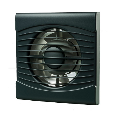 Вытяжной вентилятор Домовент ЛП антрацит 100