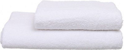 Полотенце махровое 140x70 см белый Duru 