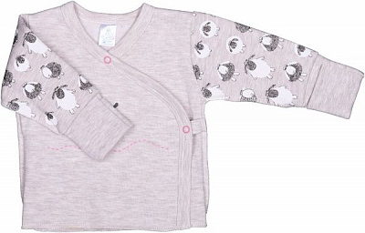Распашонка детская Baby Veres Sheep heat р.62 коричневый 