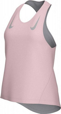 Майка Nike W NK MILER TANK RACER CZ1046-630 L розовый
