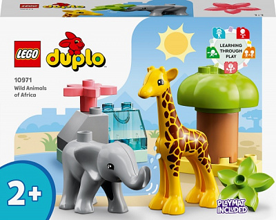 Конструктор LEGO DUPLO Дикие животные Африки 10971