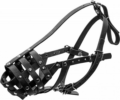 Намордник Collar твердый (доберман, овчарка малый, далматин, сеттер малый) черный