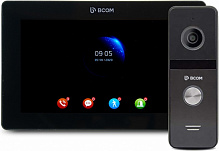 Комплект відеодомофона BCOM BD-770FHD Black Kit 242050