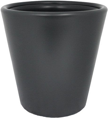 Горшок пластиковый Form Plastic Вулкано-XL-35 круглый 24л антрацит (2466-014) 