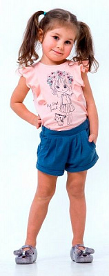 Шорти дитячі Smil 112313 р.140 синій меланж