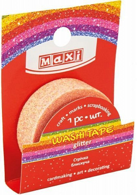 Декоративная клейкая лента розовая MX62061 Maxi