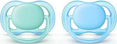 Пустышка Philips Avent Ultra-Air 0–6 мес. 2 шт. 8710103844969
