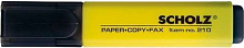 Маркер текстовый SCHOLZ 01100213 желтый 