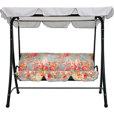 Гойдалка садова Underprice Келлі квіти 191x116x165 см