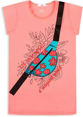 Футболка унисекс GABBI FT-20-18-1 / 1 р.122 персиковый 