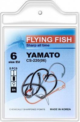 Крючок Flying Fish №6 20 г 5 шт. CS-220(06)