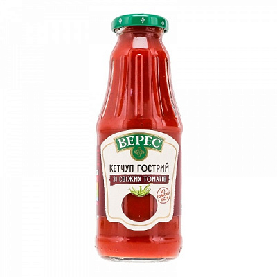 Кетчуп Верес Гострий 345 г