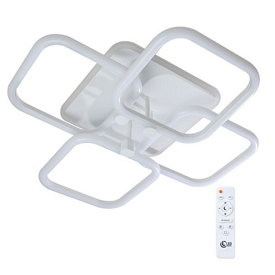 Світильник світлодіодний LED CONCEPT RGB Howth S 4 з пультом ДК 80 Вт білий 2800-6000-RGB К