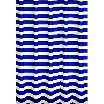 Шторка для ванни Bisk PEVA MARINE темно-синій (кільця в комплекті)