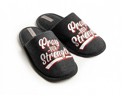 Капці домашні Twins HS-VL меланж р.42/43 графіт