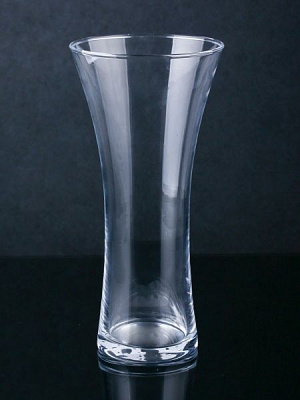 Ваза скляна 12,5х25 см Wrzesniak Glassworks