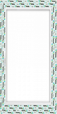Окно поворотно-откидное WDS 5S 500x1000 мм правое 90215740 