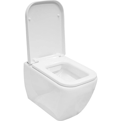 Унитаз консольный R.A.K. Metropolitan Rimless с сиденьем soft-close