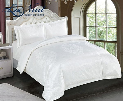 Комплект постельного белья Arcus семейный белый La Nuit 