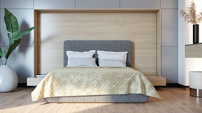 Покривало Велюр 220x240 см ТЕП молочний