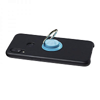 Тримач для телефона Кільце Luxe Cube блакитний