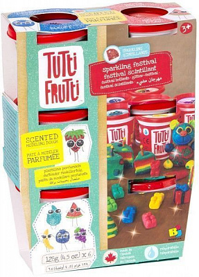 Пластилін Tutti-Frutti Фруктові аромати блискітки BJTT15071
