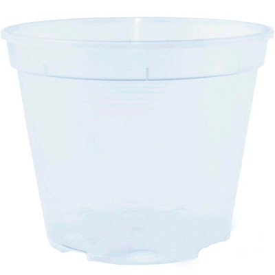 Горщик дренажний Алеана круглий 1,7л прозорий (114077)