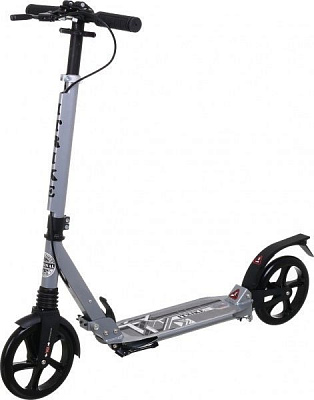 Самокат iTrike для взрослых серый металлик SR 2-018-10 