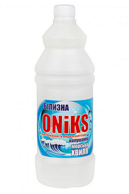 Відбілювач ONIKS Білизна Калушанка морська хвиля 950 мл