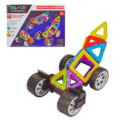Конструктор магнітний Iblock PL-921-260