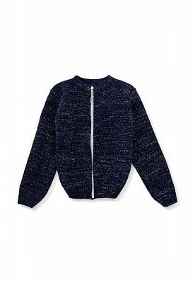 Кофта для девочек ART KNIT Блеск с люрексом р.98-104 синий 3523 