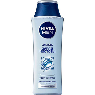 Шампунь Nivea Заряд чистоти 400 мл