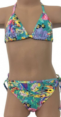 Купальник для дівчаток Bibo р.128–134 різнокольоровий 8024/23