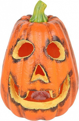 Декорация Хэллоуин тыква с лицом 15 х 21 см