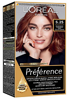 Гель-фарба для волосся L'Oreal Paris Preference 5.25 Антигуа. Каштановий перламутровий 174 мл