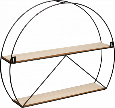 Полиця декоративна Півсфера 50х10х43 см