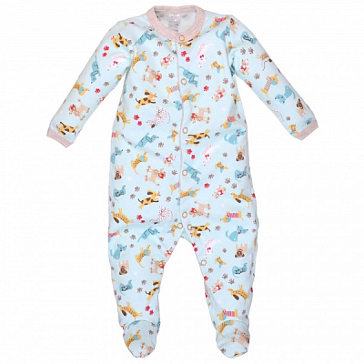 Комбинезон детский для мальчика Татошка р.80 мятный 1506206сбл 