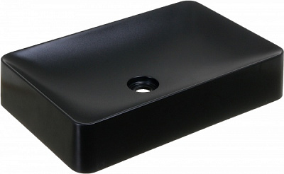 Умывальник ScandiSPA Rettango Black 58x40см