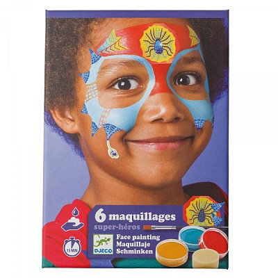 Косметичний набір Djeco Грим для обличчя Супер-герой