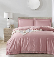 Комплект постельного белья Solid семейный розовый La Nuit 