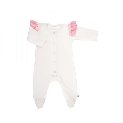 Человечек Lucky tots р.68 белый 1603 